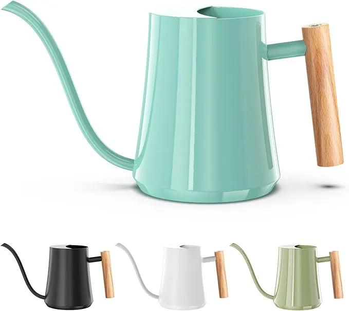 Watering Can Indoor Plants Mint Green 35oz Cute Watering Can Decorative Small Matal Watering Pot for House Bonsai Plants Garden Flower Indoor Outdoor by GreenHaven Gardens
