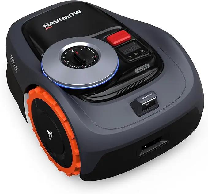 Segway Navimow i110N Robot Lawn Mower Perimeter Wire Free 1/4 Acre RTK+Vision Robotic Lawnmower, AI-Assisted Mapping, Virtual Boundary, APP Control, 58dB(A) Quiet, Multi-Zone Management by GreenHaven Gardens
