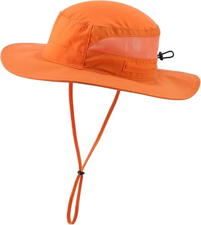 Connectyle Women's UPF 50+ Sun Hat UV Protection Wide Brim Bucket Hat Summer Beach Hats Fishing Hiking Outdoor Safari Hats by GreenHaven Gardens