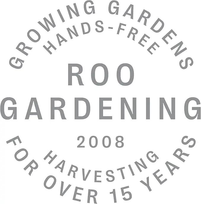 Roo Gardening Apron with Pockets & Harvesting, Picking Pouch - Adjustable, Water-resistant, Washable Canvas Cotton by GreenHaven Gardens