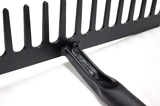 Bully Tools 92369 66-Inch 4-Tine Mulch Fork with Fiberglass Long Handle by GreenHaven Gardens