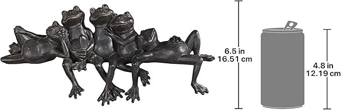 Lazy Daze Knot of Frogs Sill Sitters by GreenHaven Gardens