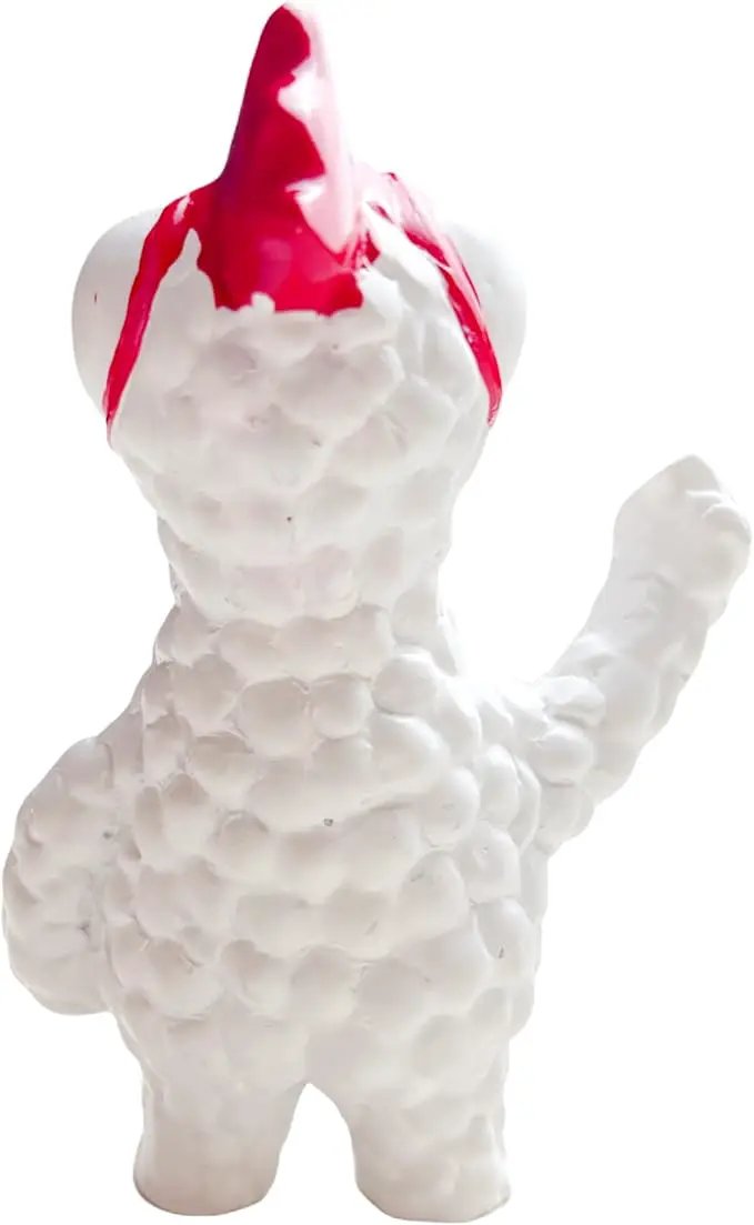 Jxueych Rebellious Chicken Figurine, Miniature Chicken Standing 3.7 Inch, Adorable Mini Chicken for Enthusiasts and Quirky Decor Lovers by GreenHaven Gardens