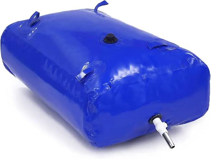 Kingdder Large Capacity Water Storage Bladder Emergency Water Bladder Tanks Foldable Storage Tank Portable Rainwater Bag for Drought Resistance Fire Protection Agricultural Irrigation(540L) by GreenHaven Gardens