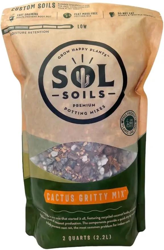 Cactus Gritty Mix - 2 Quarts by GreenHaven Gardens