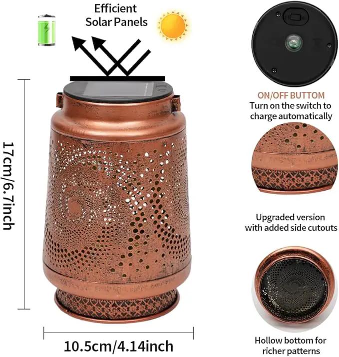 Spiral Lamp Gifts for Mom/Grandma/Women/Sister Solar Light Gifts Mother Day Gift Solar Lanterns Outdoor Waterproof Lights LED Jar Hanging Lamps Decor for Garden Yard Patio by GreenHaven Gardens