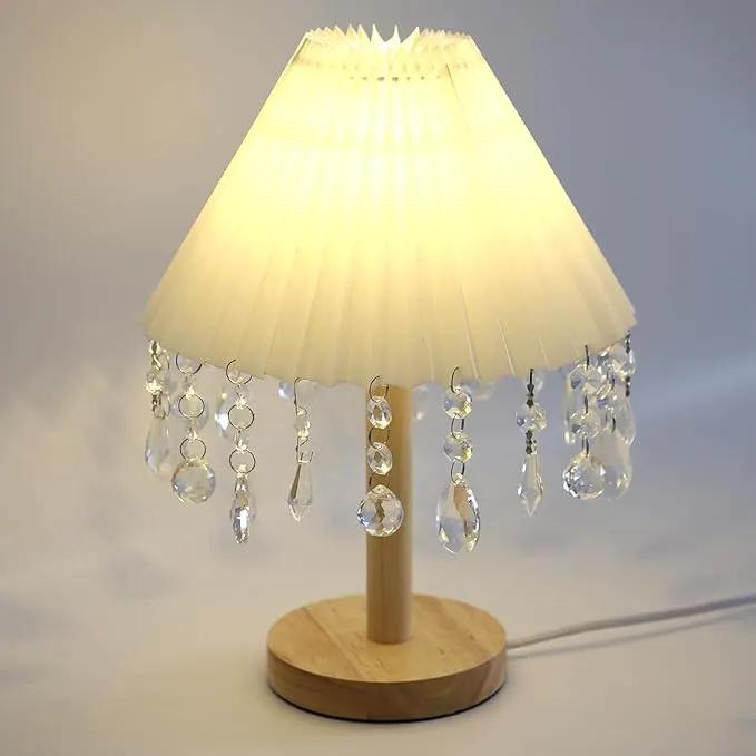 44 Pack Chandelier Crystal Prism Replacement, 38mm Hanging Clear Crystal Glass Bead Prisms 20mm Chandelier Crystals Modern for Foyer Wedding Lamp Windows Christmas Tree Decoration by GreenHaven Gardens