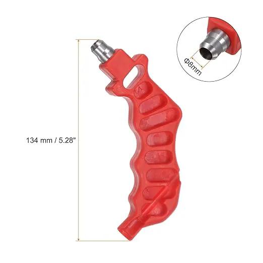 HARFINGTON 2Pcs 2-in-One Drip Irrigation Tubing Hole Punch 8mm for 1/4 Inch Fitting and Emitter Insertion Drip Tube Hole Punch Fitting Insertion Tools for Laying Branch Drip Pipes, Red by GreenHaven Gardens