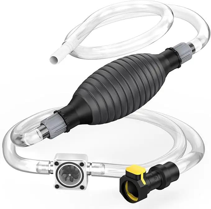 Golf Cart Water Filler for Flow Rite Pro Fill Watering System, Hand Water Pumb for Trojan HydroLink Watering System (Golf Cart Water Filler - with Flowmeter) by GreenHaven Gardens