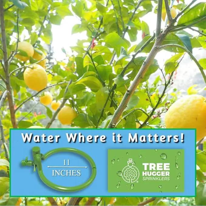 Tree Sprinkler with 360° Outward Direction | Water Sprinkler for Trees That Reaches The Nutrition Zone for Tree Root Watering (11") by GreenHaven Gardens