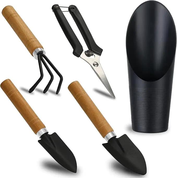 5Pcs Succulent Tools,Mini Garden Tools,Pruning Scissors as Plant Accessories, Gardending Hand Tools Kit for Seedling Soil,Caring Succulent,Houseplent,Bonsi,Gifts for Woman and Man by GreenHaven Gardens