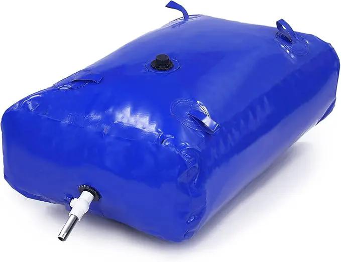 Kingdder Large Capacity Water Storage Bladder Emergency Water Bladder Tanks Foldable Storage Tank Portable Rainwater Bag for Drought Resistance Fire Protection Agricultural Irrigation(1000L) by GreenHaven Gardens