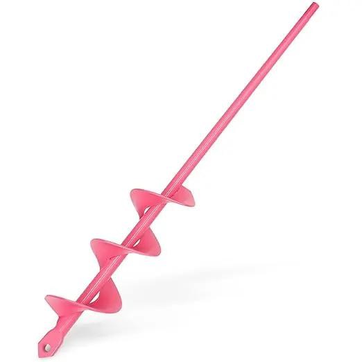 SYITCUN Auger Drill Bit for Planting - 1.6"X16.5" Heavy-Duty Garden Auger Spiral Drill Bit - Bulb Planter Tool & Auger Post Hole Digger - 3/8" Hex Drive Drill by GreenHaven Gardens