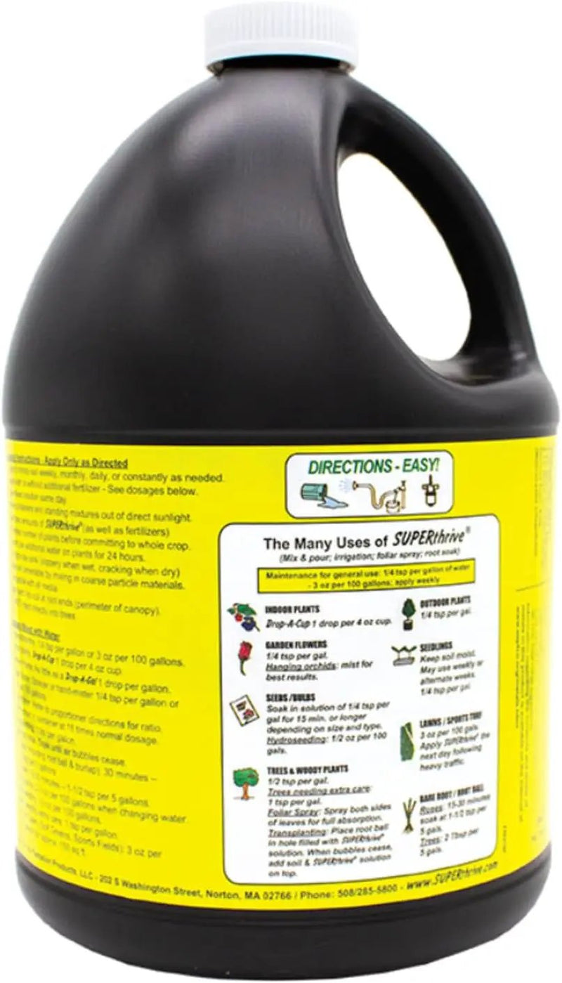 SUPERthrive Plant Vitamin Solution, 1 Gallon, Clear by GreenHaven Gardens