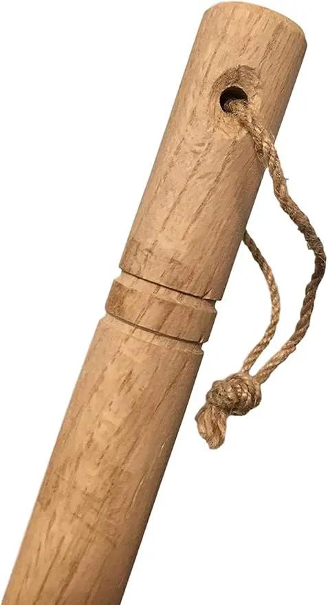 Garden Guru Hand Rake Cultivator Claw Soil Tiller - Military Grade Steel - Rust Resistant - 5 Tine Japanese Ninja Claw - Comfortable Wood Handle - Perfect Pulverized and Aerated Soil (4 Pack) by GreenHaven Gardens