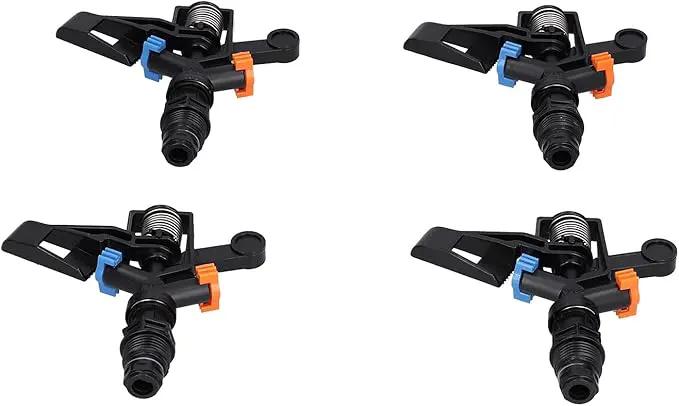 Rocking Arm Sprinklers,10PCS Plastics G 1/2 Male Thread 360° Rotating Sprinklers Watering Sprinkler for Yard Lawn and Grass Irrigation 4.7x4.5in by GreenHaven Gardens