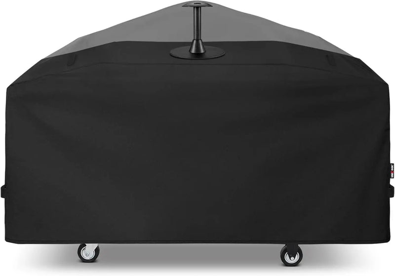 Unicook 75 Inch Griddle Cover for Blackstone 36 Inch Cooking Station with Hood, Large Flat Top Grill Cover with Sealed Seam, Heavy Duty Waterproof, Includes Support Pole by GreenHaven Gardens