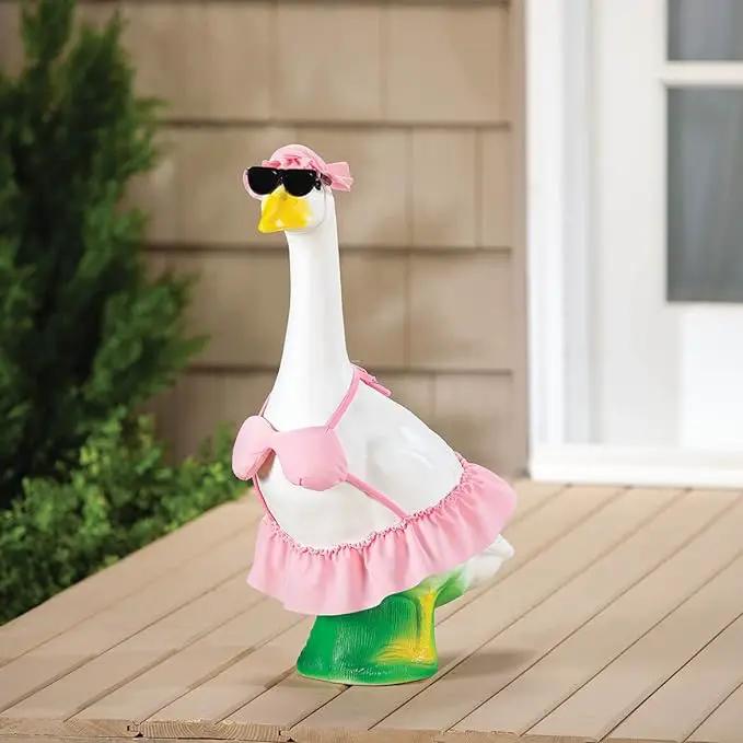Fox Valley Traders Bikini Goose Outfit by GagglevilleTM, Fits Large 23" H Statue by GreenHaven Gardens