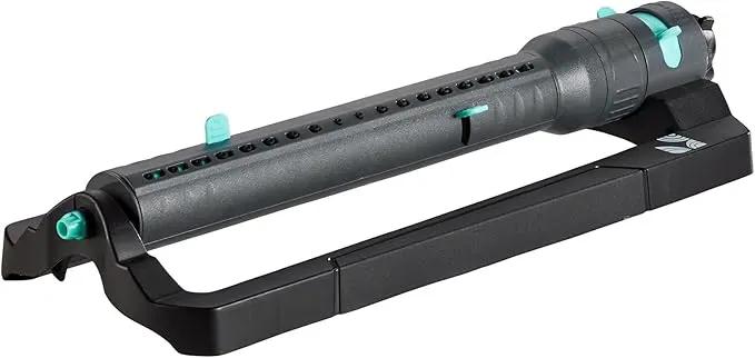 Lawn Turbo Oscillating Water Sprinkler 100003 Adjustable Pattern to Cover 4,000 sq.ft. by New England Garden Tools by GreenHaven Gardens