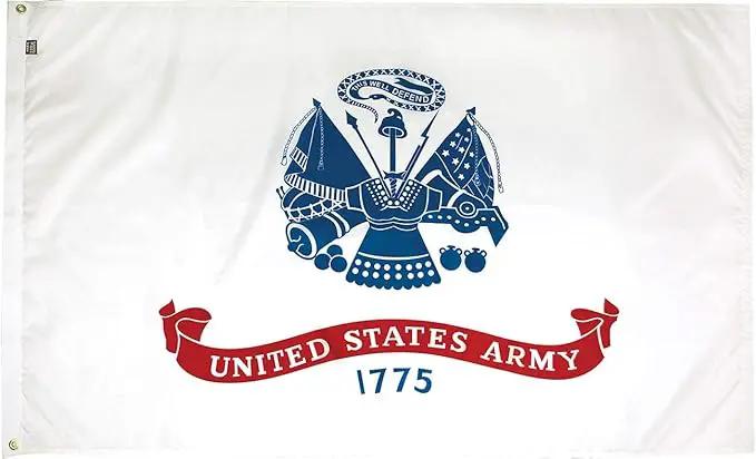 FlagSource U.S. Army Nylon Military Flag, Made in The USA, 4x6' by GreenHaven Gardens