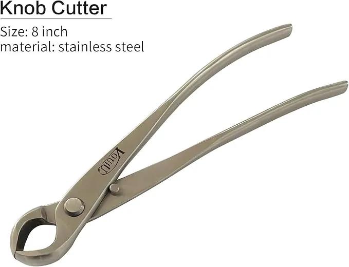 6-Piece Bonsai Tool Set,Knob Cutter,Trunk Splitter,Concave Cutter,Wire Cutter,Jin Pliers,Bonsai Scissors by GreenHaven Gardens
