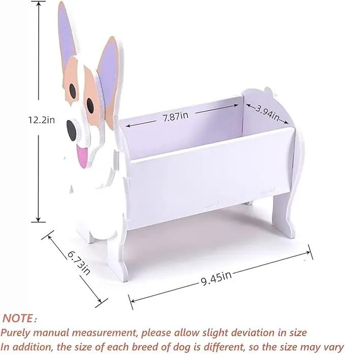 Corgi Dog Planter Plant Pots,Cute Garden Dog Flower Planter,Dog Planters Birthday Gifts for Women,Office,Indoor/Outdoor Decor（9.45 * 6.73 * 12.2in） by GreenHaven Gardens