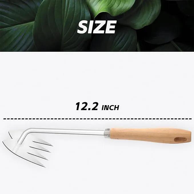 Japanese Weed Puller Tool Gardening Hand Weeder Tools,Manual Hand Pulling Weeder for Vegetable Gardening Backyard Farm Planting & Weeding Removal Quick Work by GreenHaven Gardens