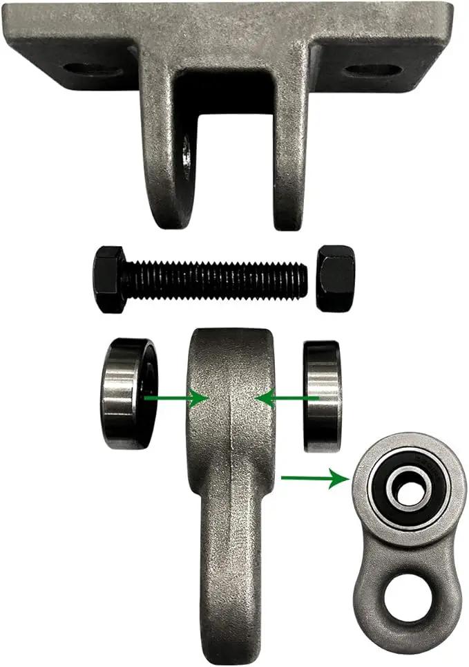 Heavy Duty Metal Color Swing Hangers Screws Bolts Included Over 5000 lb Capacity Playground Porch Yoga Seat Trapeze Wooden Sets Indoor Outdoor 2 Pack by GreenHaven Gardens