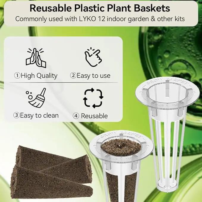 inbloom Gourmet Herb Seed Pod Kit for AeroGarden, iDoo, Ahopegarden with Basil, Parsley, Cilantro, Chrysanthemum, Pak Choi, Crystalline Ice Plant, Onion, Hydroponics Growing System Supply (12-Pod) by GreenHaven Gardens