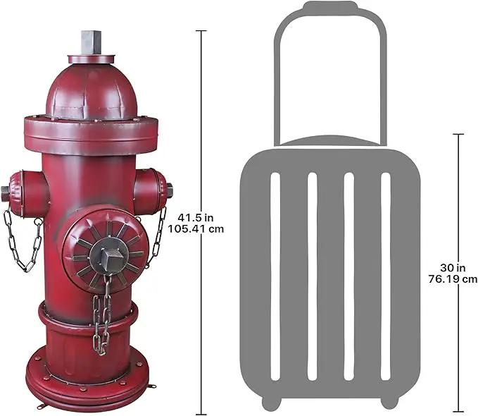 Design Toscano Giant FIRE Hydrant by GreenHaven Gardens