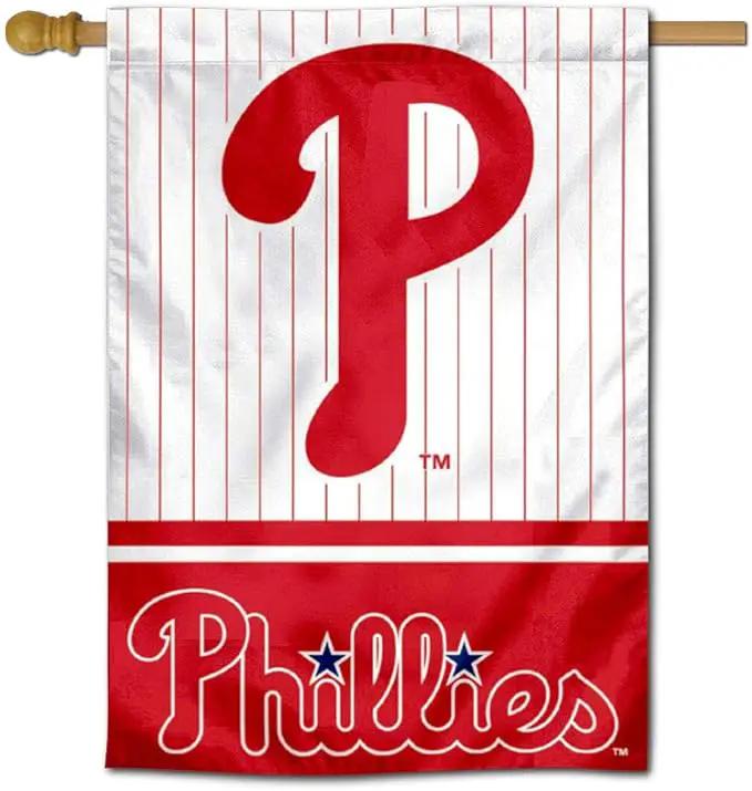 WinCraft Philadelphia Baseball Double Sided House Flag by GreenHaven Gardens
