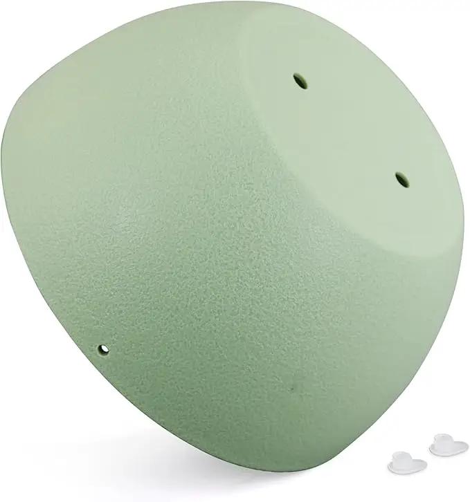8 inch Small Hanging Planters Plant Pots for Indoor Outdoor Plants, 2 Pack Hanging Flower Pots with Drainage Holes and Chain for Garden Porch, Plastic Hanging Baskets for House Plants, Green by GreenHaven Gardens