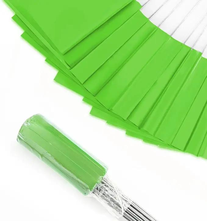 Zozen 50Pack Green Marking Flags, Writable/15x4x5 Inch, Yard Flags for Lawn & Irrigation & Landscape & Sprinkler & Survey & Dog Training. by GreenHaven Gardens
