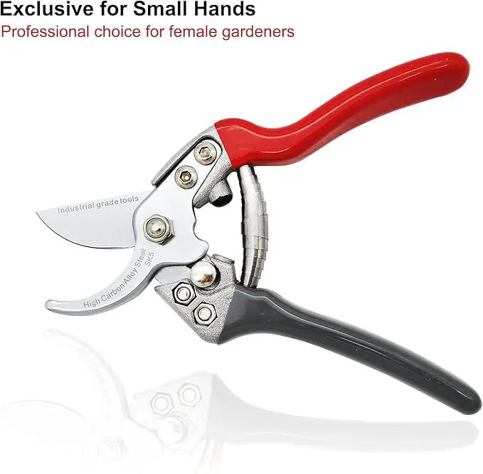 TONMA Pruning Shears [Made in Japan] Professional 7.5 Inch Premium Plant Garden Scissors Secateurs with Ergonomic Handle, Bypass Hand Pruners Branch Gardening Clippers for Plants by GreenHaven Gardens