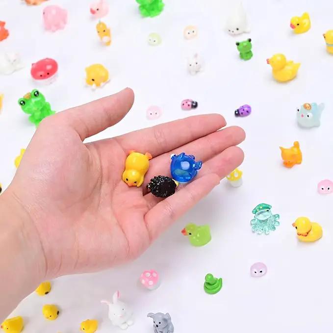 150 Pieces Mini Resin Animals Mini Resin Figures Tiny Resin Animals Model Set for DIY Miniature Garden Decor, Dollhouse Ornament,Succulents Plants Ornaments, Animals Party Favors by GreenHaven Gardens
