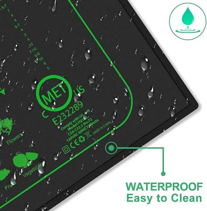 2 Pack Seedling Heat Mat for Seed Starting,20" x 20.75" Waterproof Heating Pad for Indoor Plants Germination(L) by GreenHaven Gardens