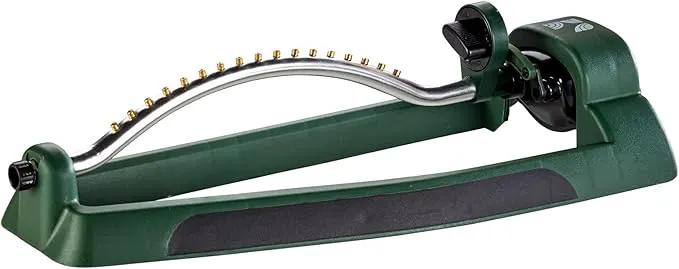 Lawn Oscillating Water Sprinkler 100006 Adjustable Pattern to Cover 2,695 sq.ft. by New England Garden Tools by GreenHaven Gardens