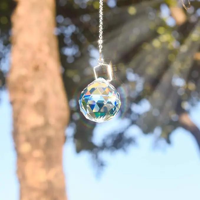 10Ppcs Sun Shine Catcher Chains for Pendant Prisms, 18.11 inch Crystal Prismatic Ball Suspension Chain with Hook for Crystal Prism Decoration DIY Crystal Decoration(10PCS) by GreenHaven Gardens