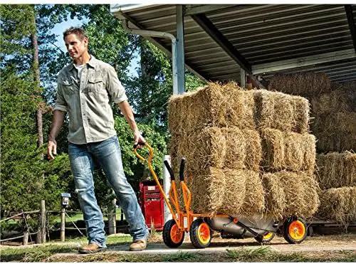 Worx WA0228 Aerocart Wheelbarrow Wagon Kit by GreenHaven Gardens