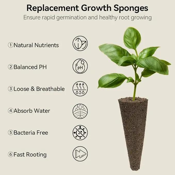 inbloom Fragrant Bouquet Seed Pod Kit for AeroGarden, iDoo, Ahopegarden, GARDENCUBE, 12 Pods (350+ Flower Seeds with Sunflower, Petunia, Mexican Marigold, Cockscomb, French Marigold, Dahlia) by GreenHaven Gardens