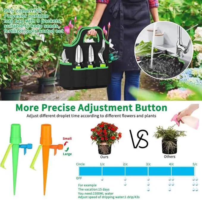 84 PCS Garden Tools Set,10pcs Succulent Tools Set Included 6pcs Large Heavy Duty Aluminum Gardening Hand Tools 12.5IN with Garden Tool Bag,Gloves Sprayer etc.Gardening Gifts for Men Women Garden Gifts by GreenHaven Gardens