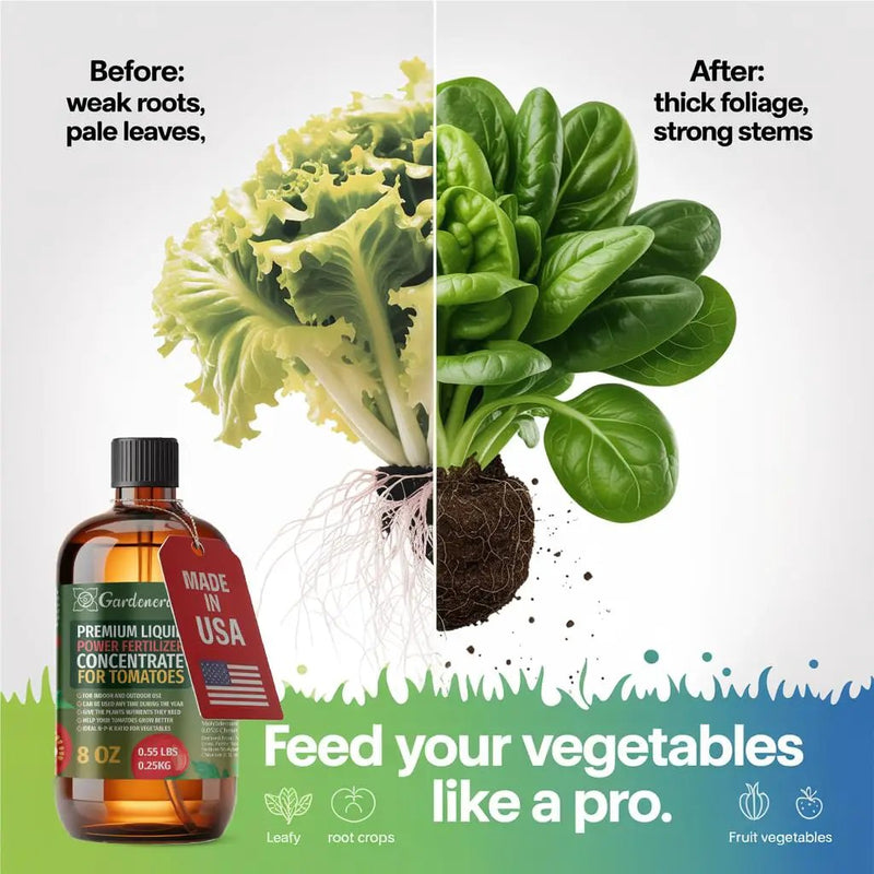 Liquid Power Carrot Fertilizer Spray – Ready-to-Use Liquid Plant Food Mist for Carrot – Premixed, Easy Application – Fast-Acting Formula for Growth, Roots & Yield – Indoor & Outdoor Use – 8 oz by GreenHaven Gardens