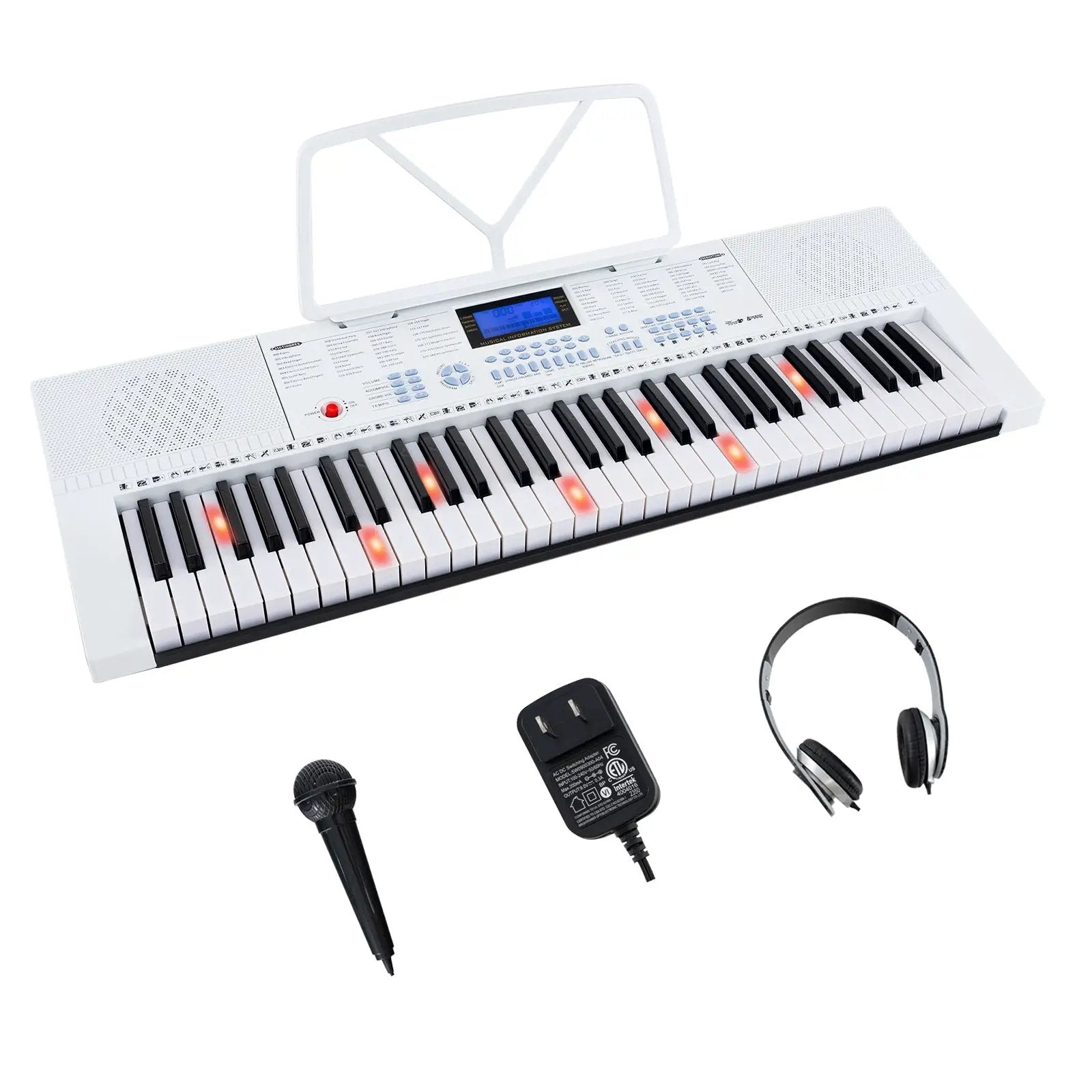 61-Key Electric Piano Keyboard for Beginner by DirectDeals