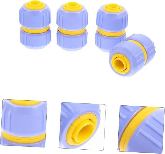 4pcs Barb Hose Fittings Garden Quick Connect Irrigations Thread Fittings Zero g Hose Caps and Plugs G -g 1/2 Inch Hose Repair Garden Kit Quick Loading Decorations Abs by GreenHaven Gardens