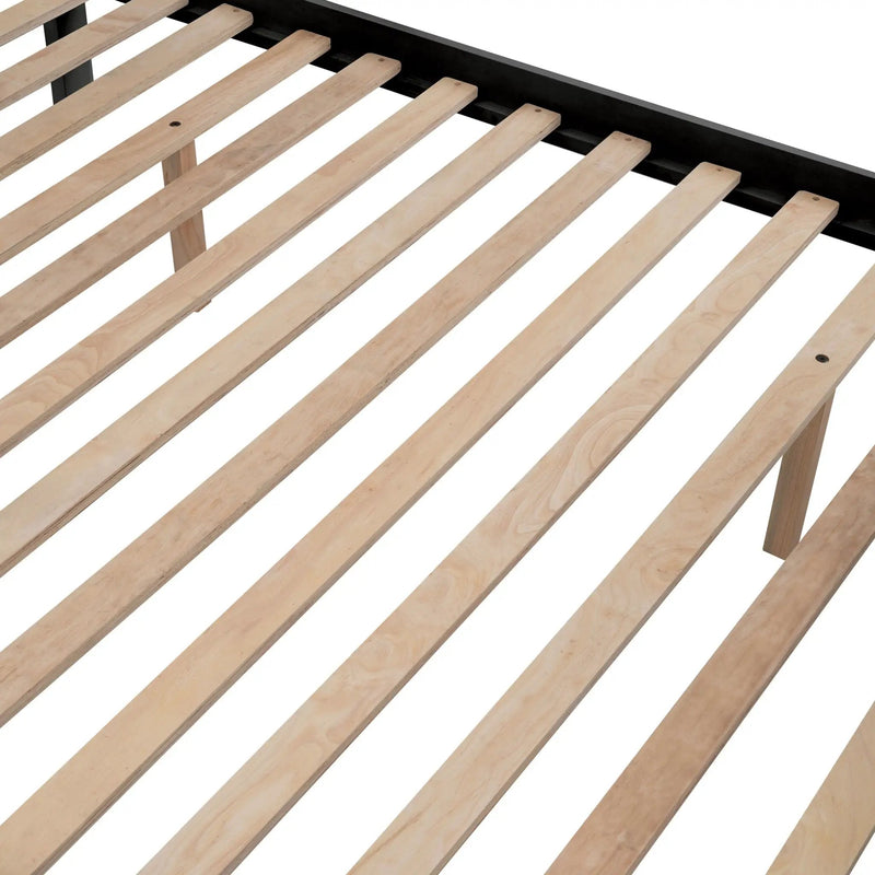 Bunk Bed With Twin Size Trundle, Storage And Guard Rail For Bedroom by HouseOfZazla