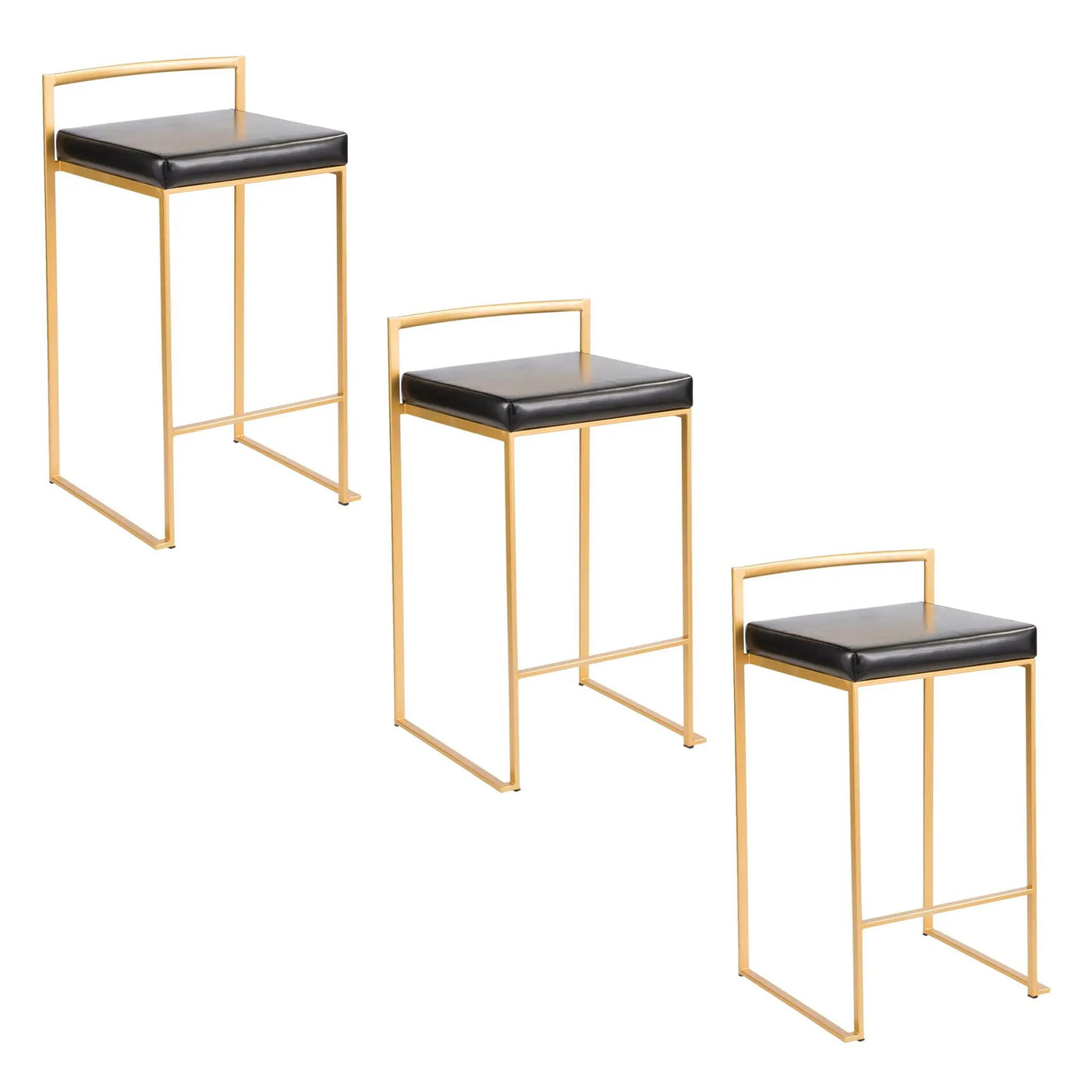 Fuji - Contemporary / Glam Design Counter Stool (Set of 2) by Unique Piece Furniture
