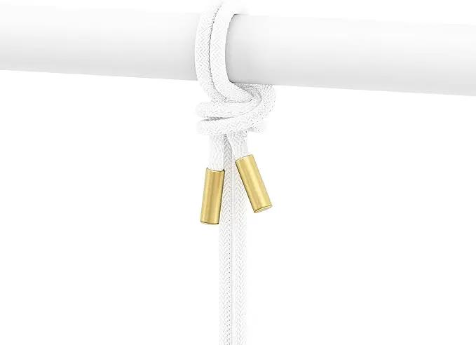 Umbra Triflora Hanging Planter for Window, Indoor Herb Garden, Set of 5, White/Brass by GreenHaven Gardens