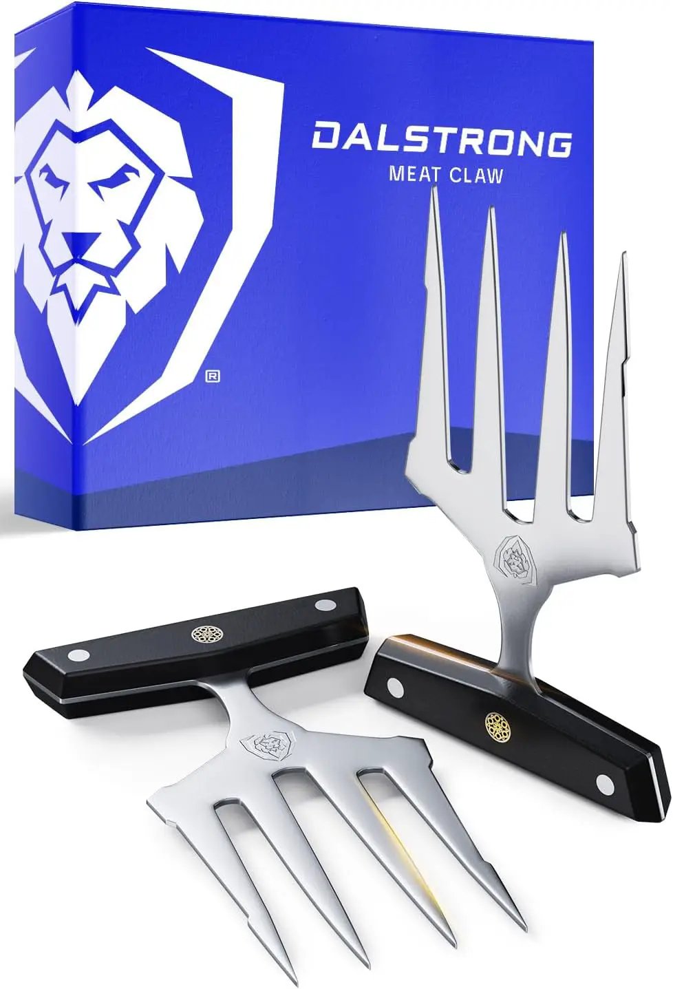 Dalstrong Meat Shredding Claws - Multi-Use Shredding Tool - Lifting, Pulling, Handling Utensils - x2 - Premium HC Stainless Steel G10 Hanlde -BBQ Meats, Brisket & More by GreenHaven Gardens