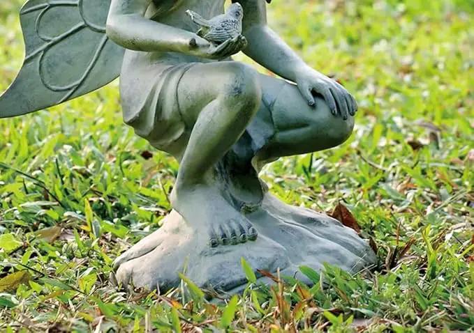 SPI Verdigris Finish Fairy Garden Sculpture Indoor/Outdoor by GreenHaven Gardens