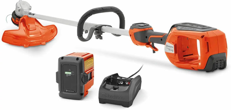Husqvarna WeedEater 320iL Cordless String Trimmer with 4 Ah Battery and Charger, 16-Inch Straight Shaft Electric Weed Eater with Rapid Replace Trimmer Head for Seamless String Reloading, 970480104 by GreenHaven Gardens